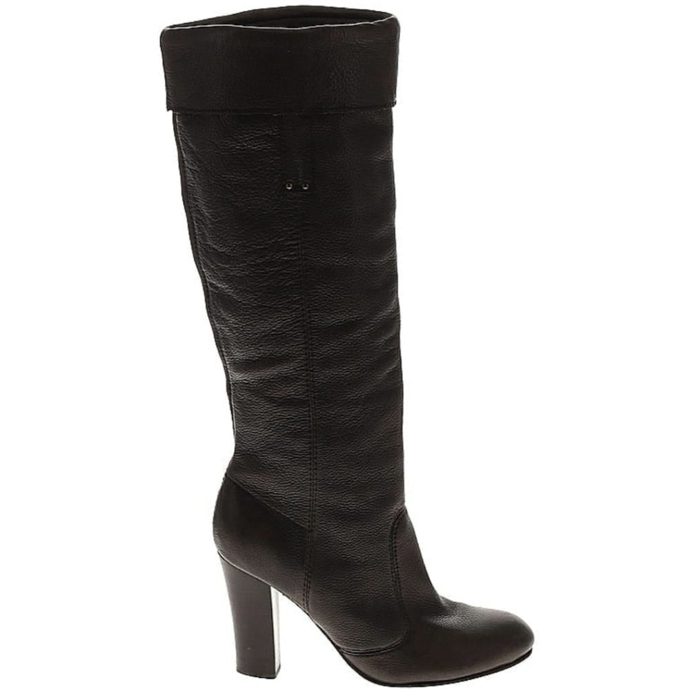 Miss Sixty genuine leather Knee-high boots brown 38 EU